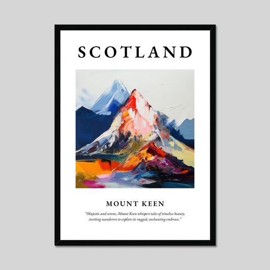 Poster of Mount Keen, Scotland.