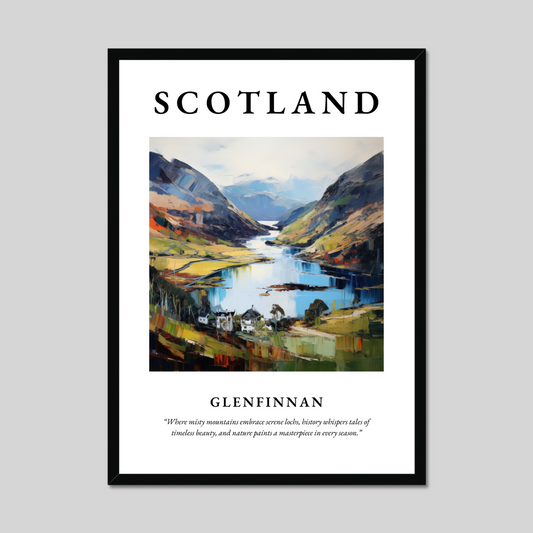 Poster of Glenfinnan, Scotland.