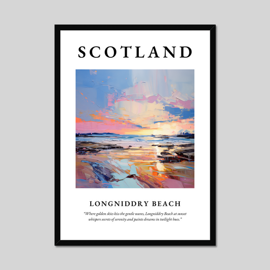 Poster of Longniddry Beach, Scotland.