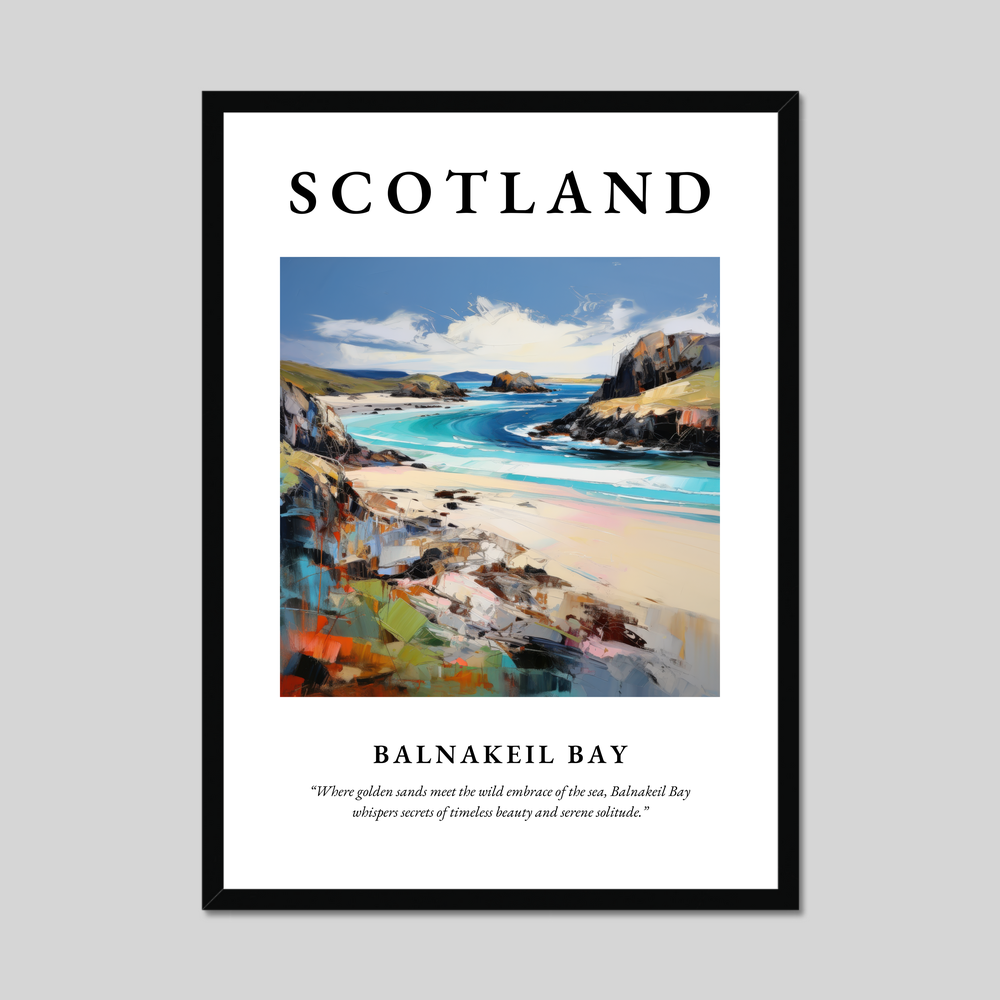 Poster of Balnakeil Bay, Scotland.