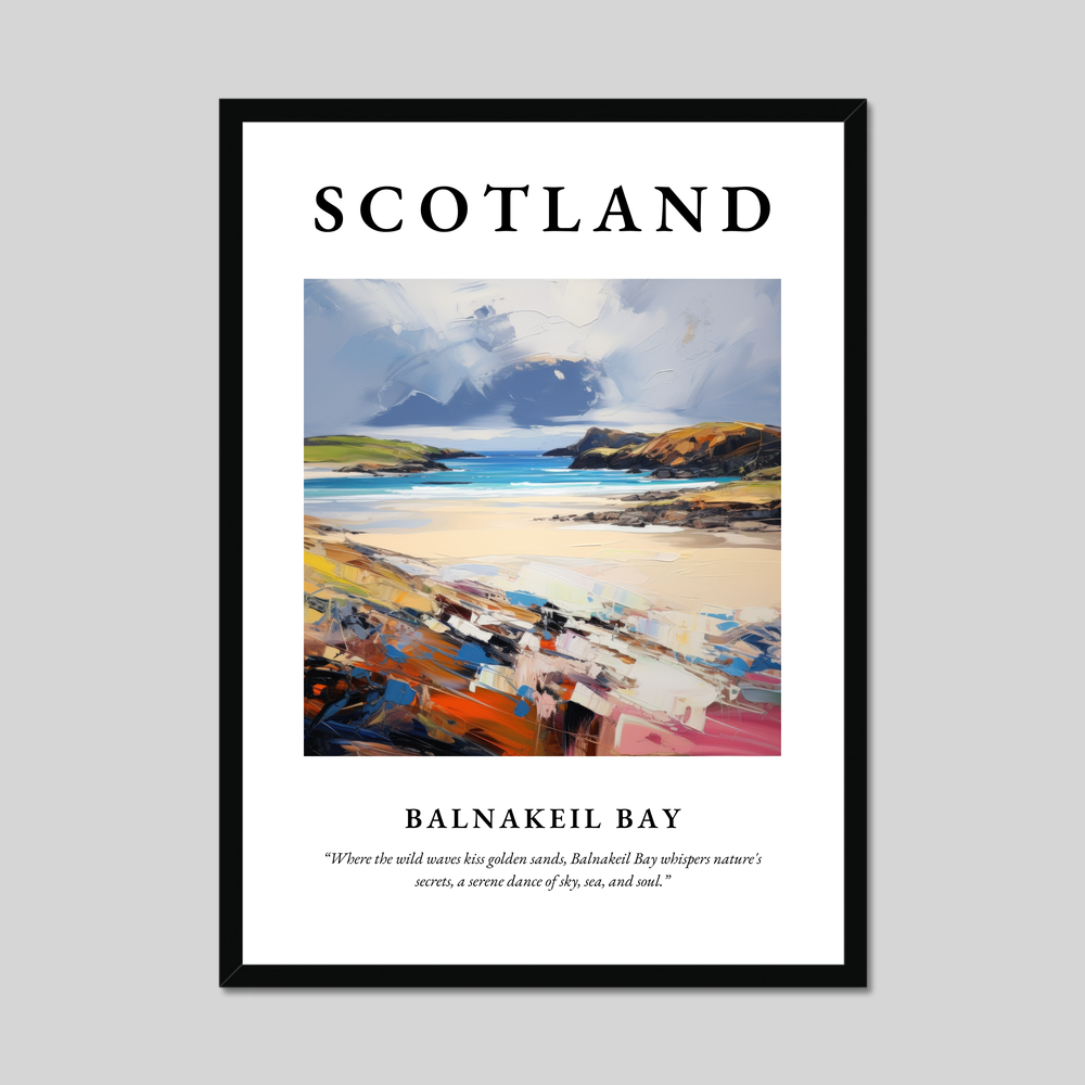 Poster of Balnakeil Bay, Scotland.