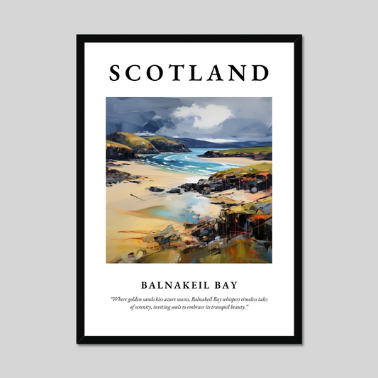 Poster of Balnakeil Bay, Scotland.