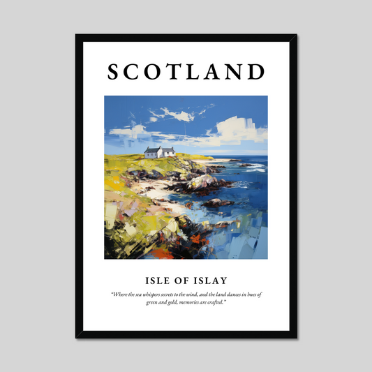 Poster of Isle of Islay, Scotland.