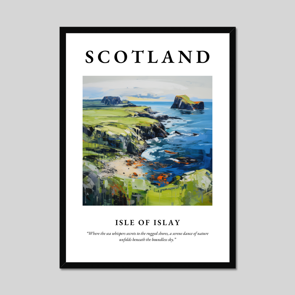 Poster of Isle of Islay, Scotland.