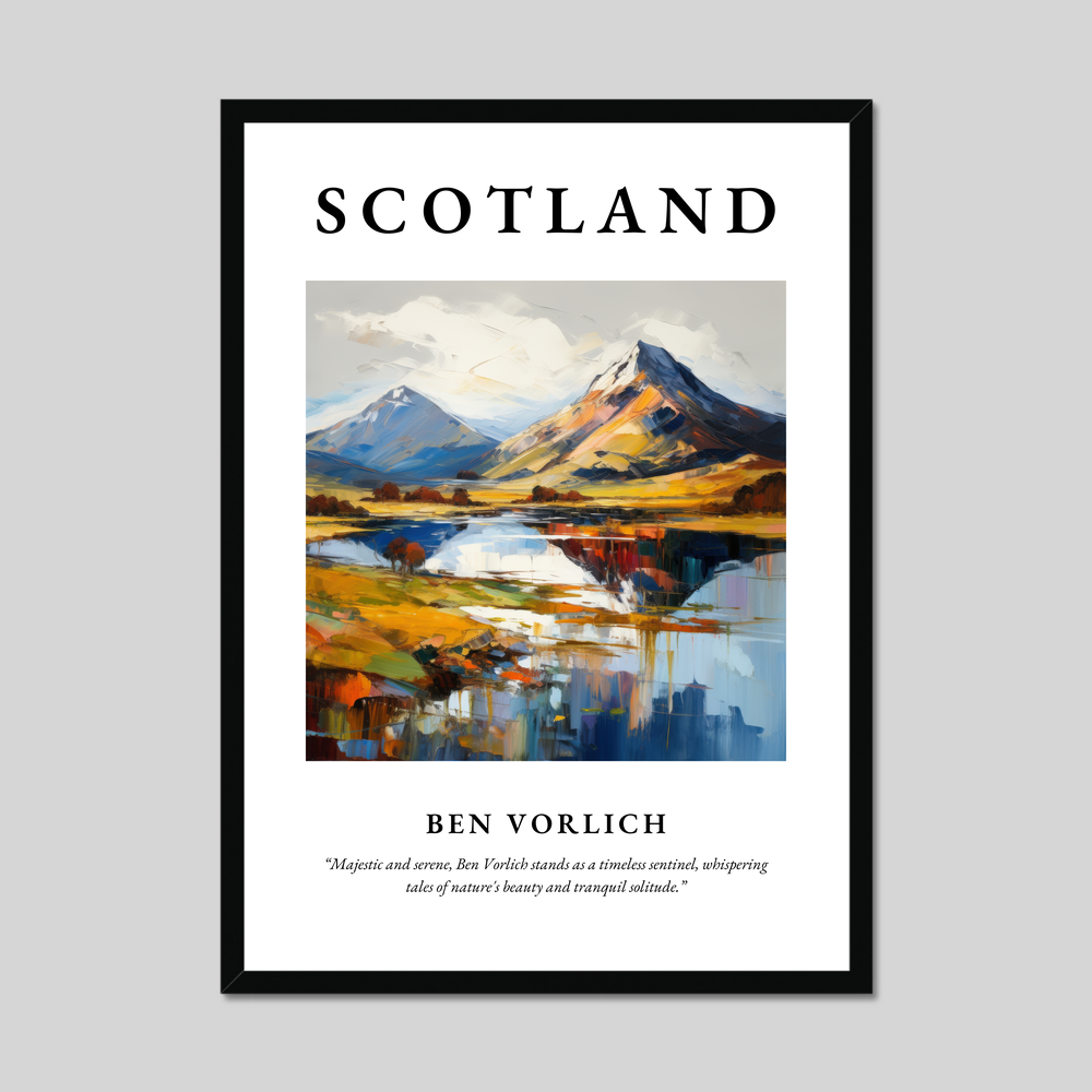 Poster of Ben Vorlich, Scotland.