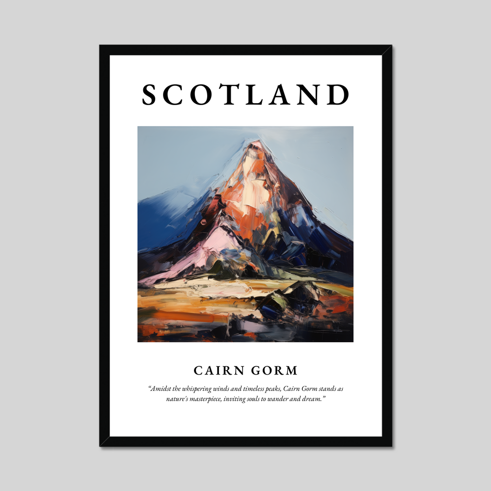 Poster of Cairn Gorm, Scotland.