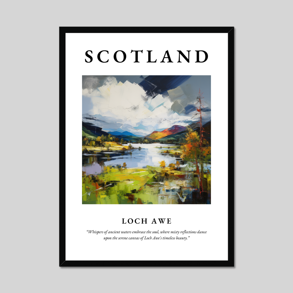 Poster of Loch Awe, Scotland.