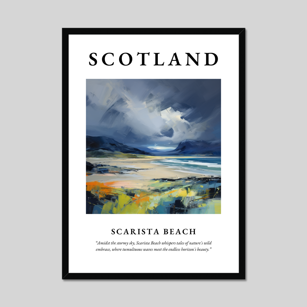 Poster of Scarista Beach, Scotland.