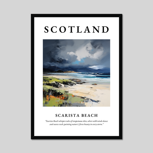 Poster of Scarista Beach, Scotland.