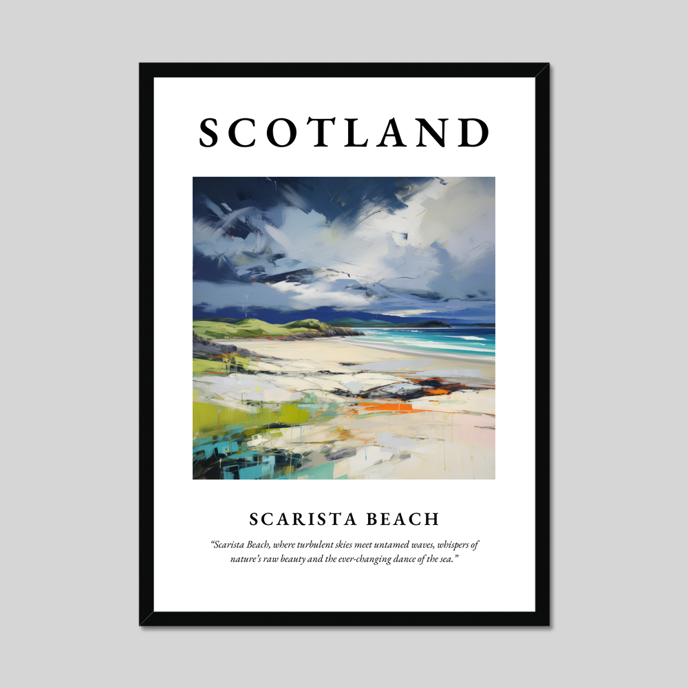 Poster of Scarista Beach, Scotland.