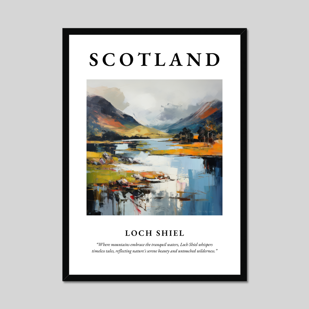 Poster of Loch Shiel, Scotland.