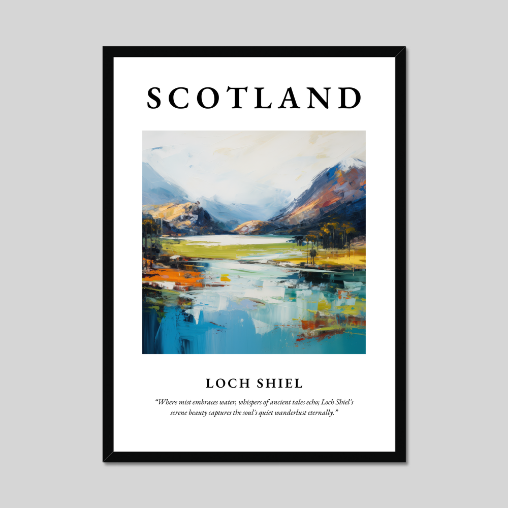 Poster of Loch Shiel, Scotland.