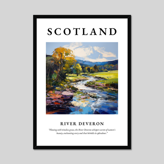 Poster of River Deveron, Scotland.