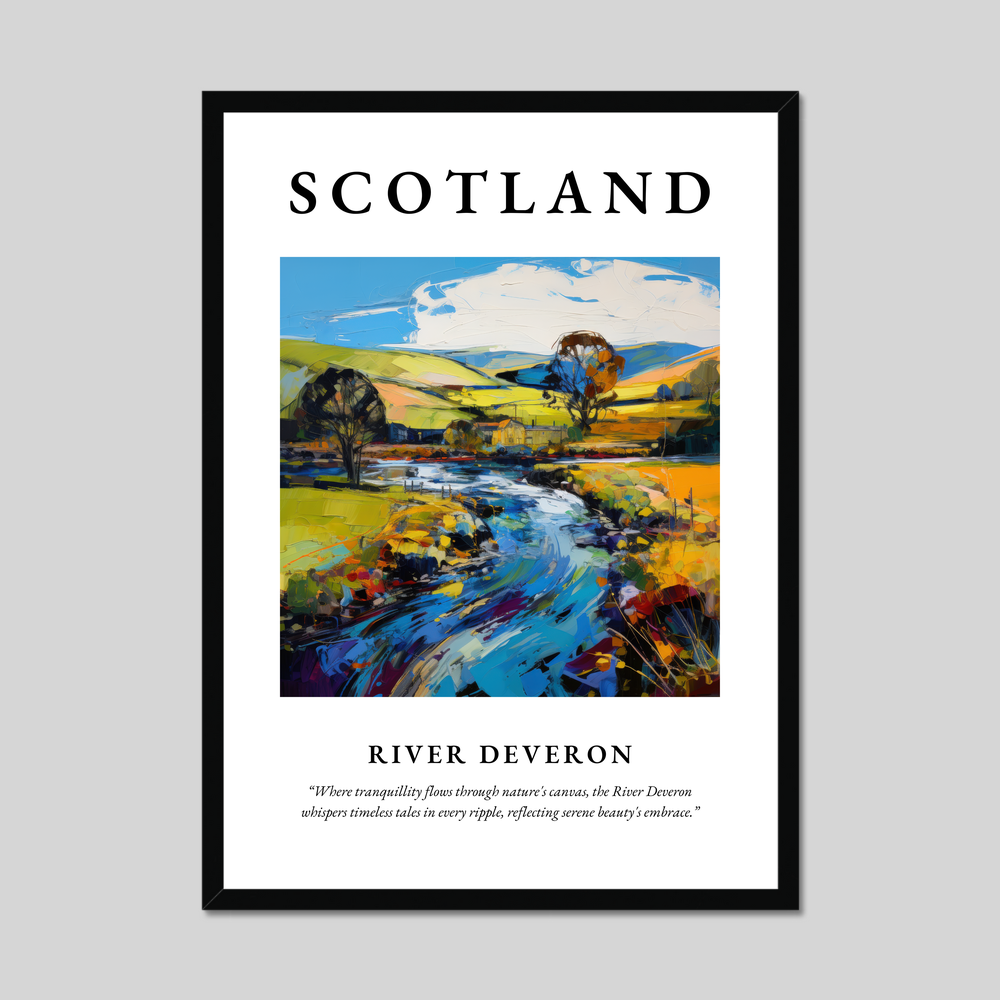 Poster of River Deveron, Scotland.