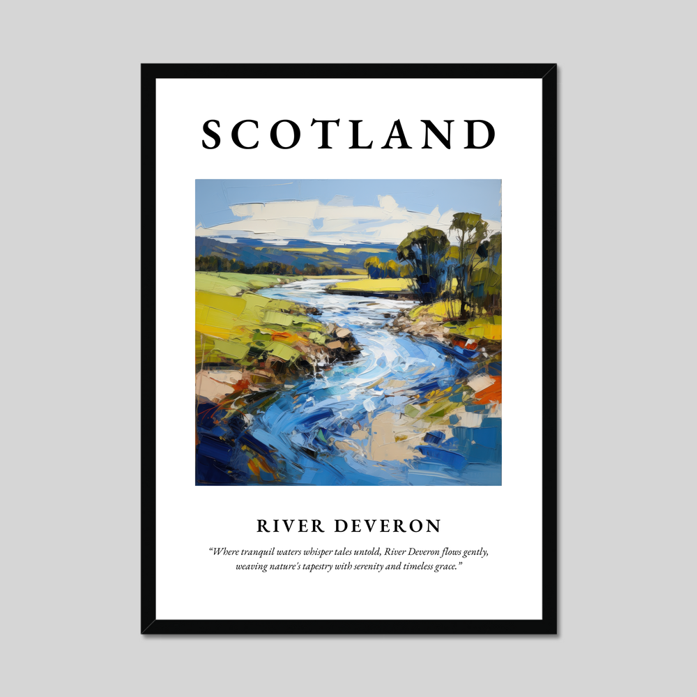 Poster of River Deveron, Scotland.