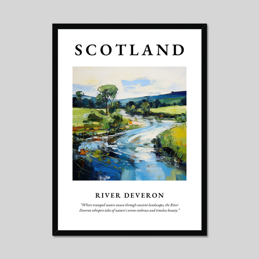 Poster of River Deveron, Scotland.