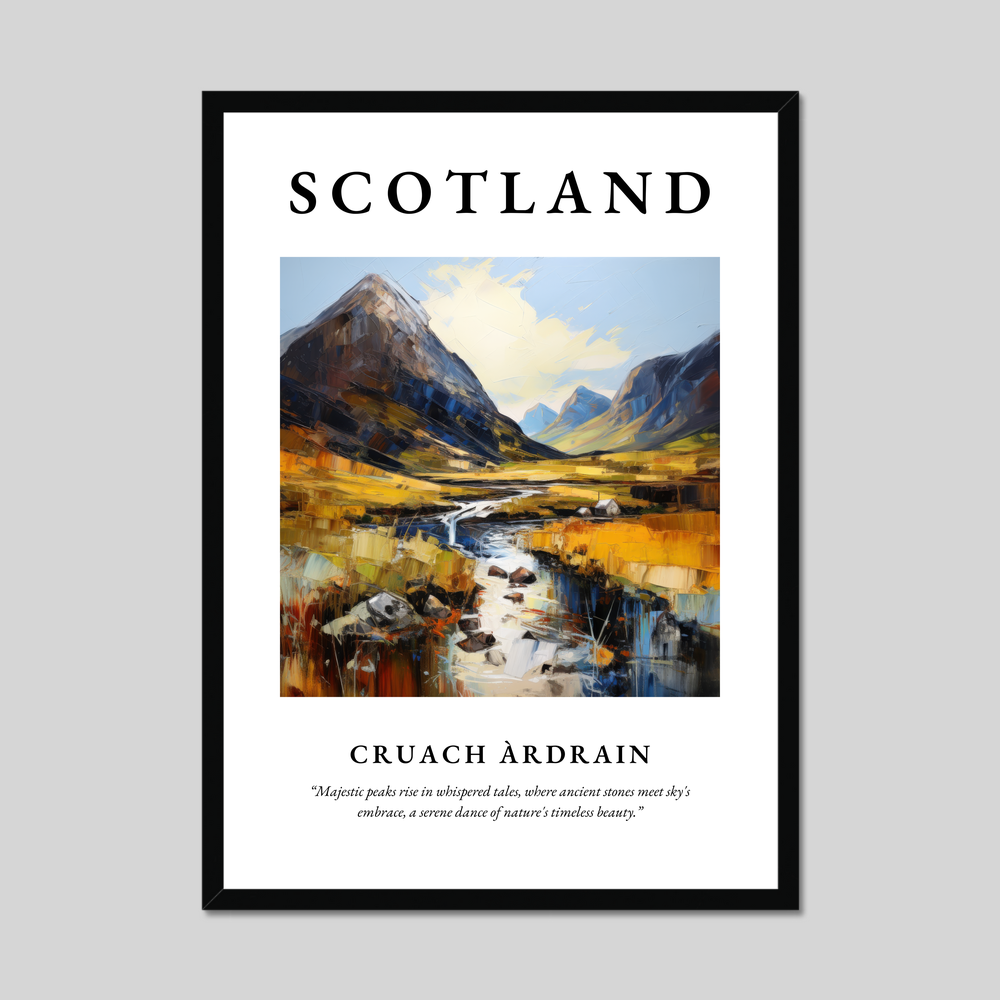 Poster of Cruach Àrdrain, Scotland.