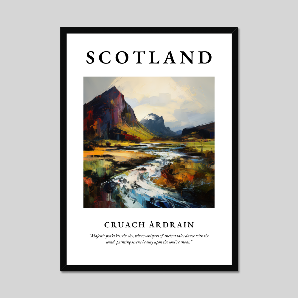 Poster of Cruach Àrdrain, Scotland.