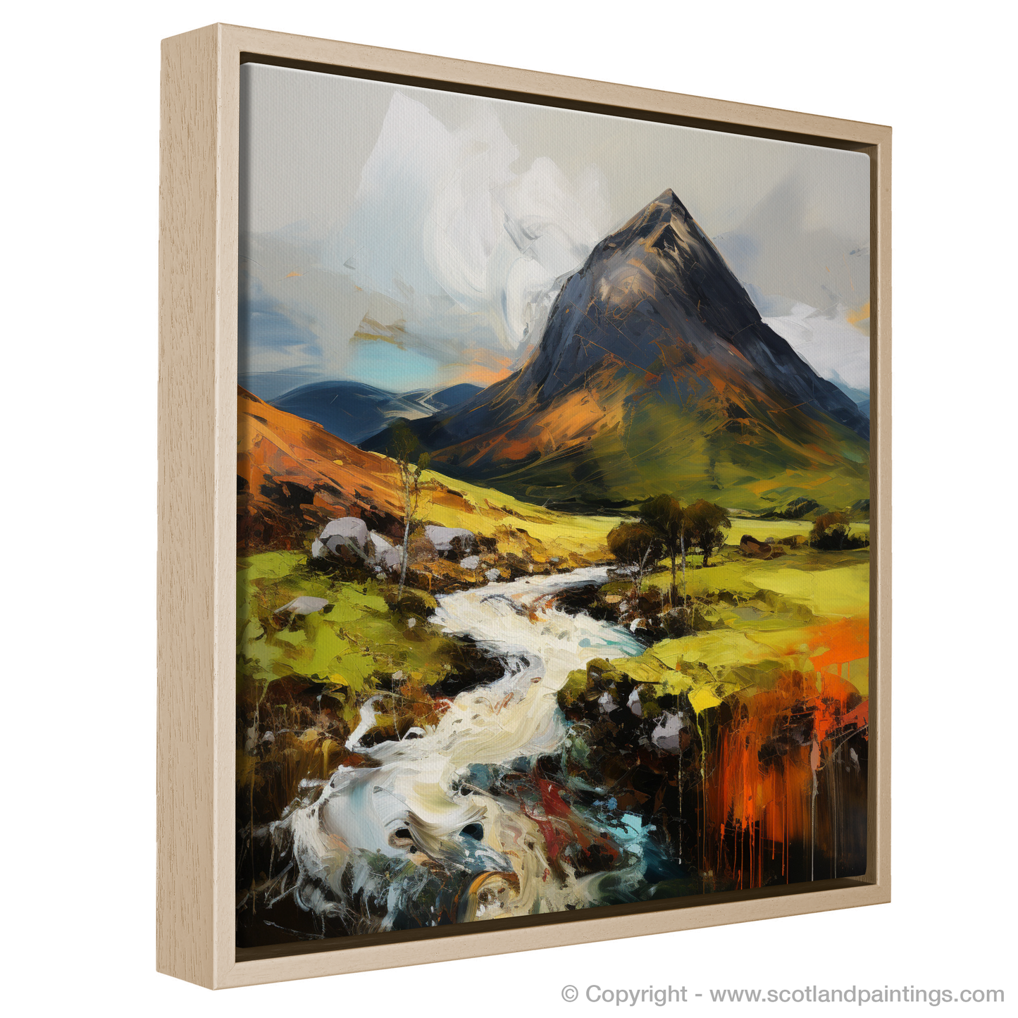 Painting and Art Print of Cruach Àrdrain entitled "Cruach Àrdrain: The Spirit of the Highlands".