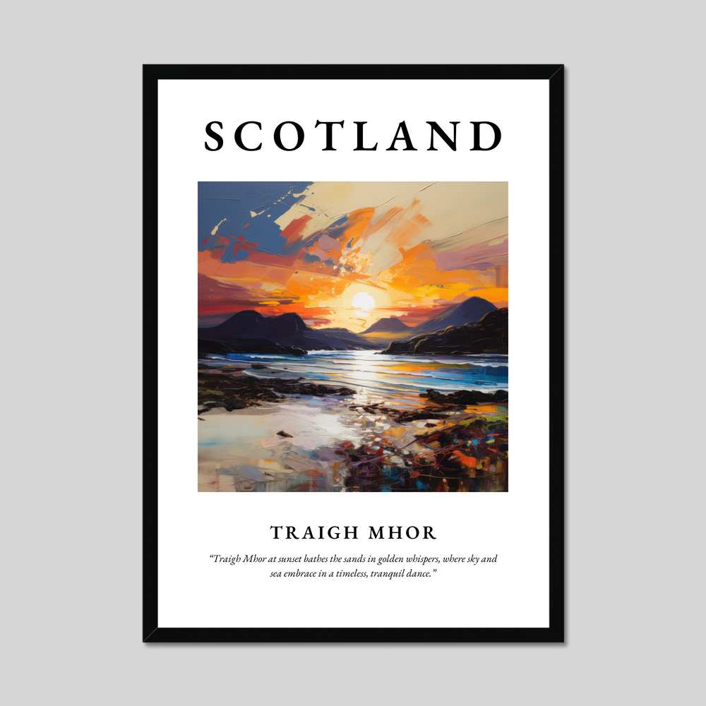 Poster of Traigh Mhor, Scotland.