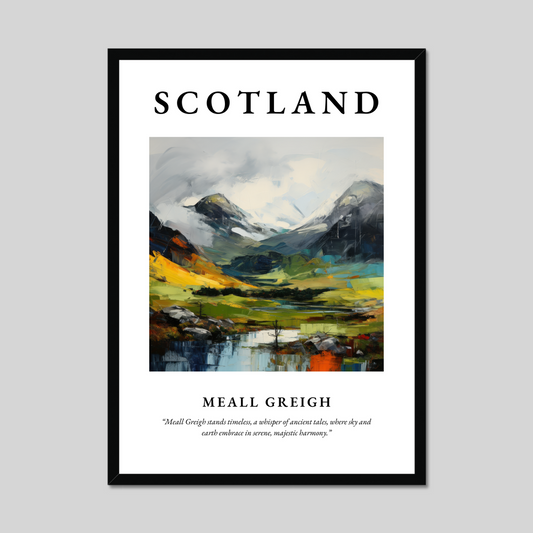 Poster of Meall Greigh, Scotland.