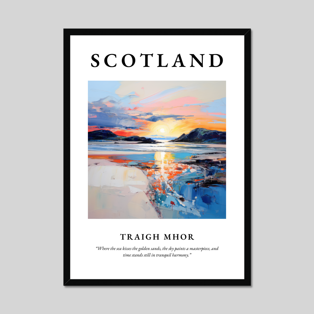 Poster of Traigh Mhor, Scotland.