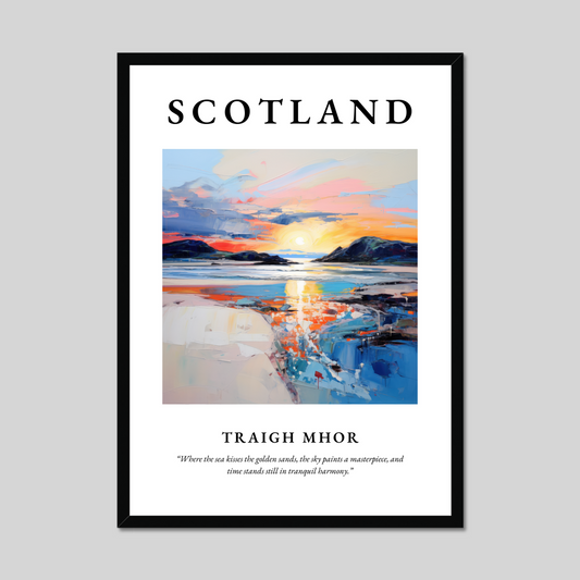 Poster of Traigh Mhor, Scotland.