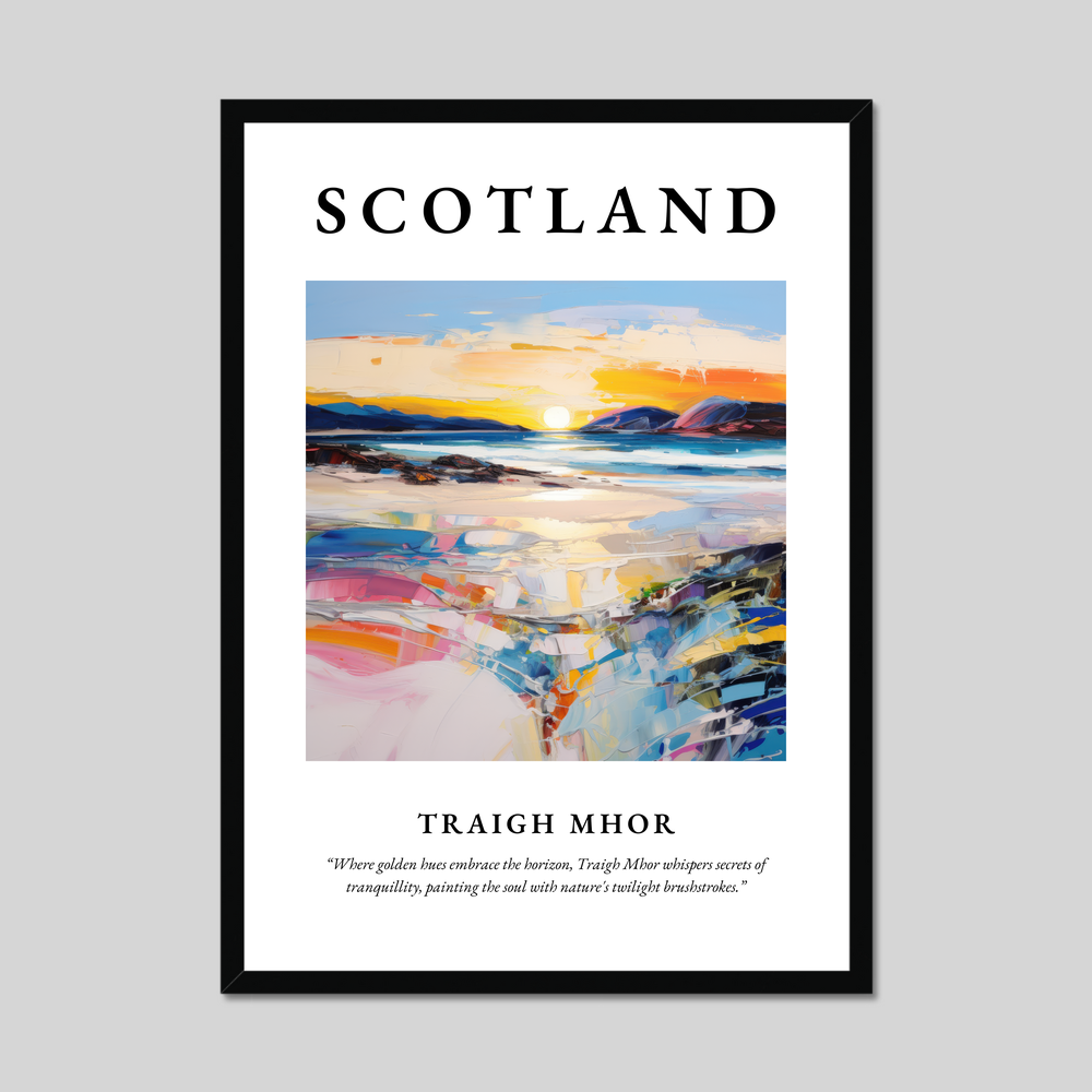 Poster of Traigh Mhor, Scotland.