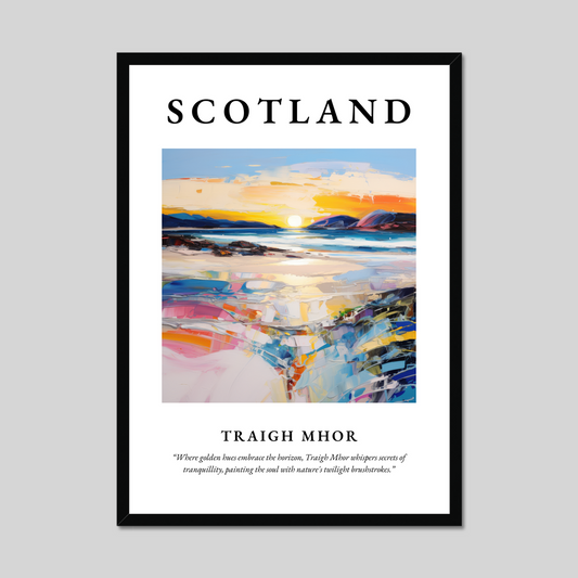 Poster of Traigh Mhor, Scotland.