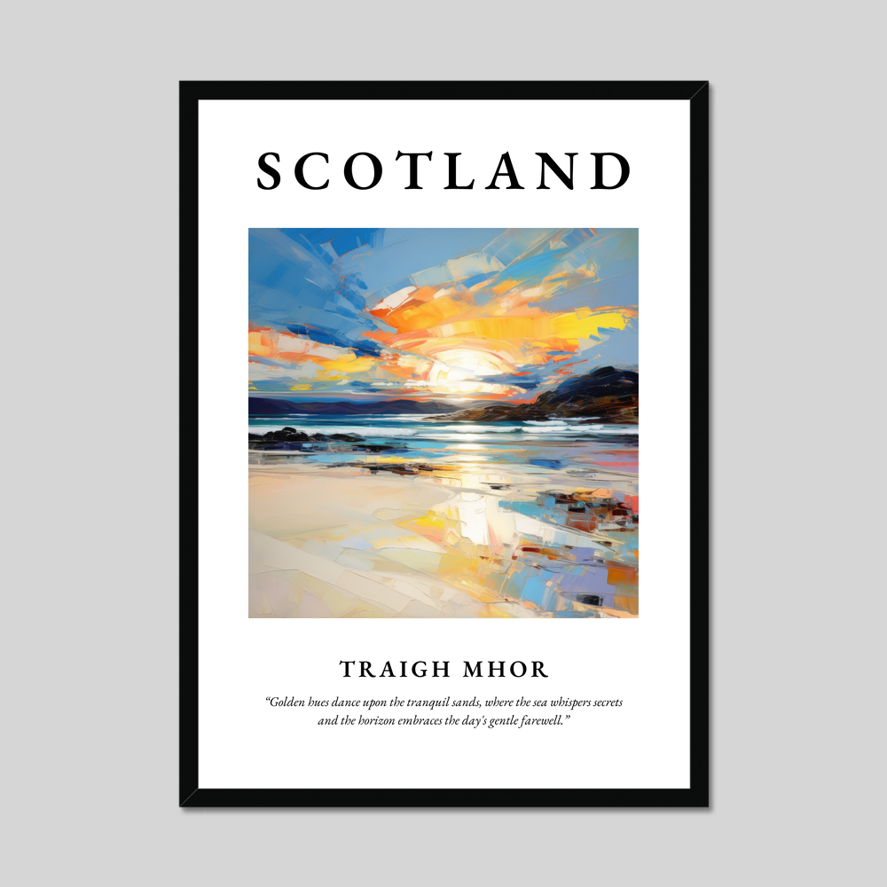 Poster of Traigh Mhor, Scotland.