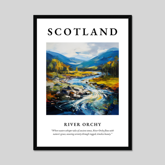 Poster of River Orchy, Scotland.