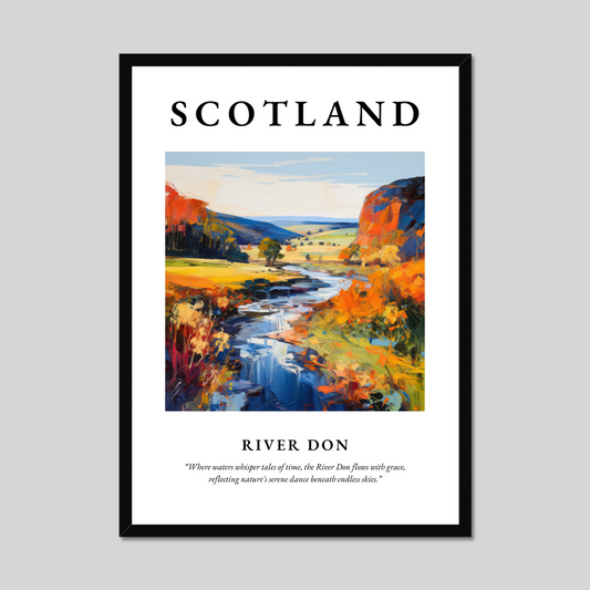 Poster of River Don, Scotland.