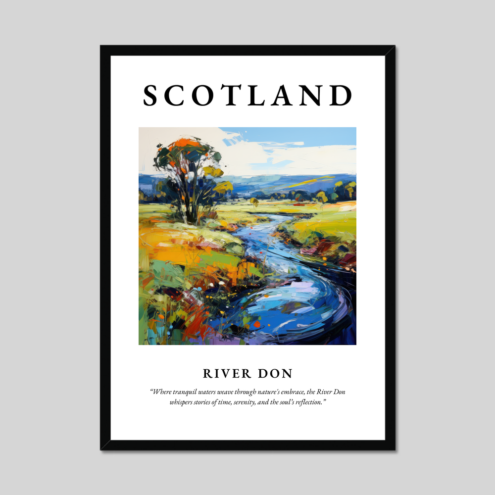 Poster of River Don, Scotland.