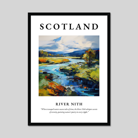 Poster of River Nith, Scotland.