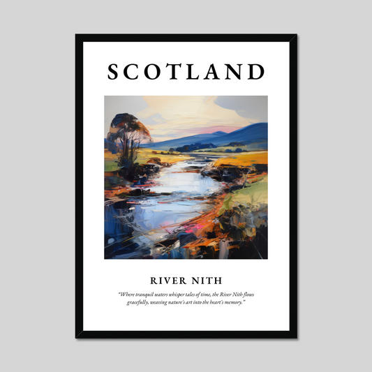 Poster of River Nith, Scotland.