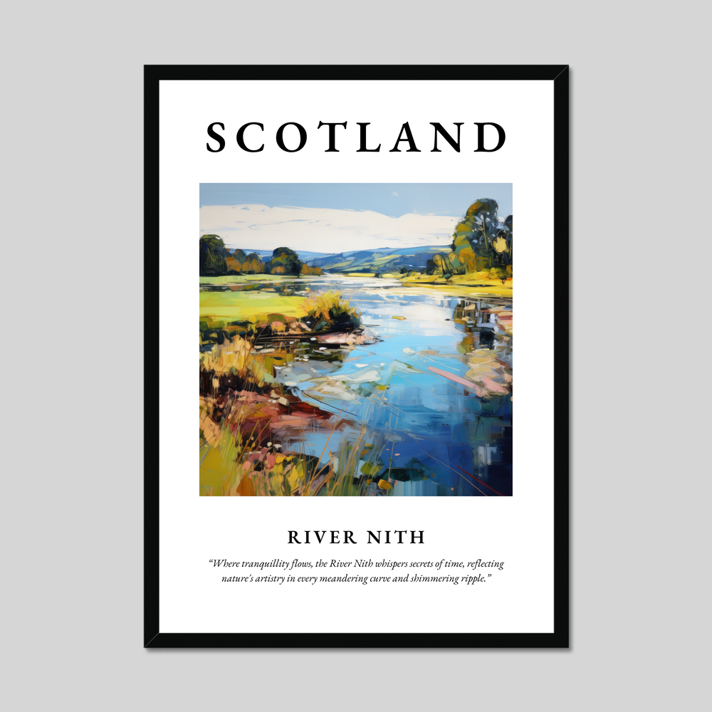 Poster of River Nith, Scotland.