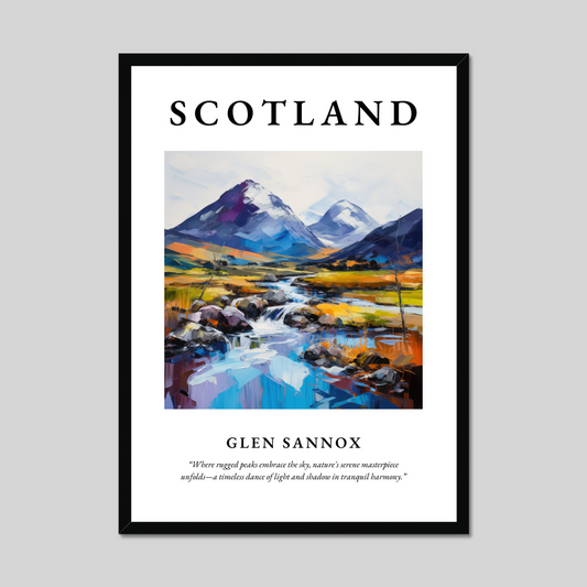 Poster of Glen Sannox, Scotland.