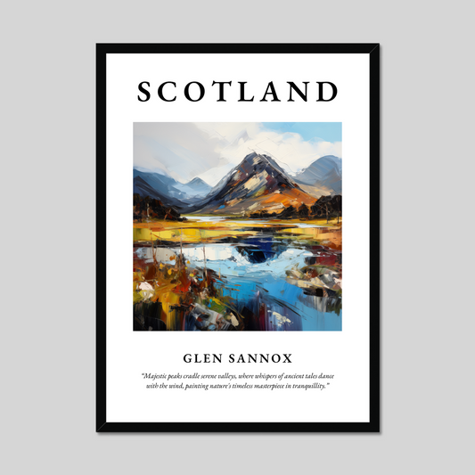 Poster of Glen Sannox, Scotland.