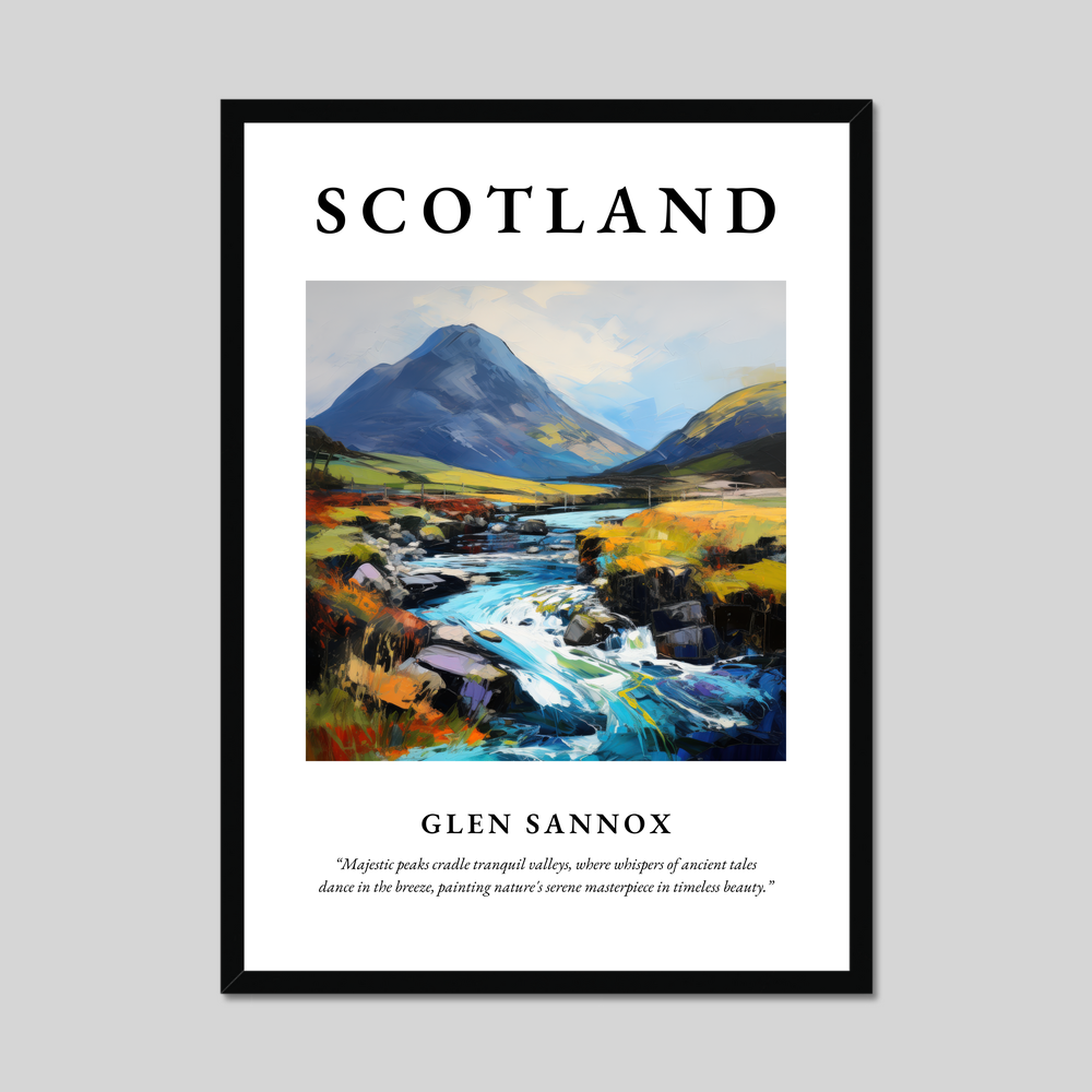 Poster of Glen Sannox, Scotland.