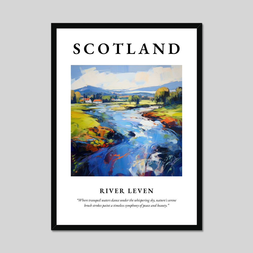 Poster of River Leven, Scotland.