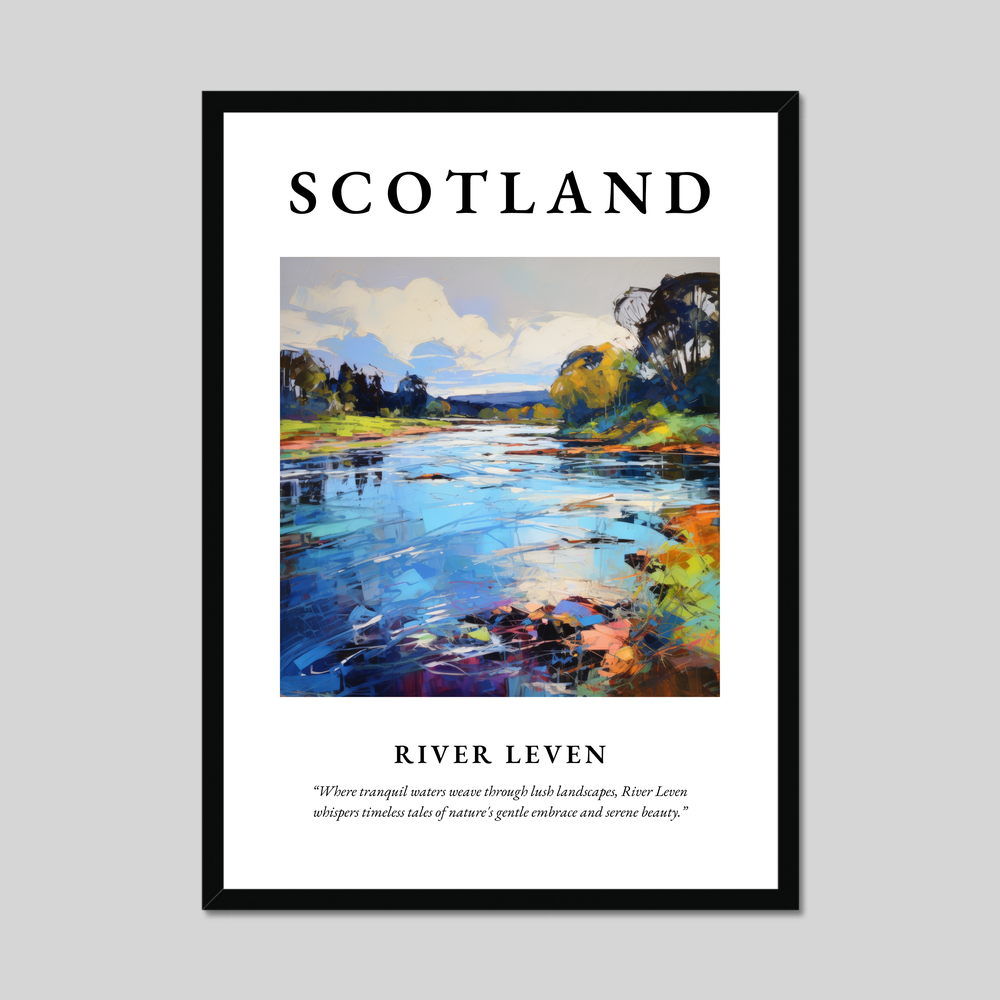 Poster of River Leven, Scotland.