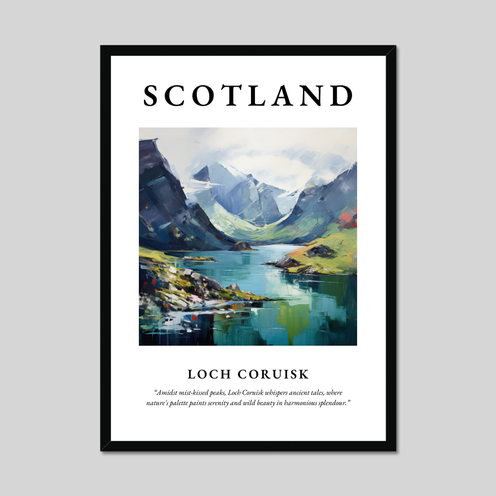 Poster of Loch Coruisk, Scotland.