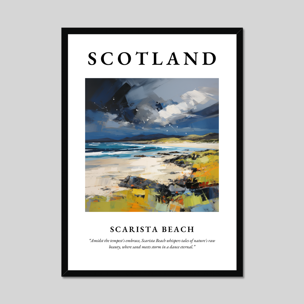 Poster of Scarista Beach, Scotland.