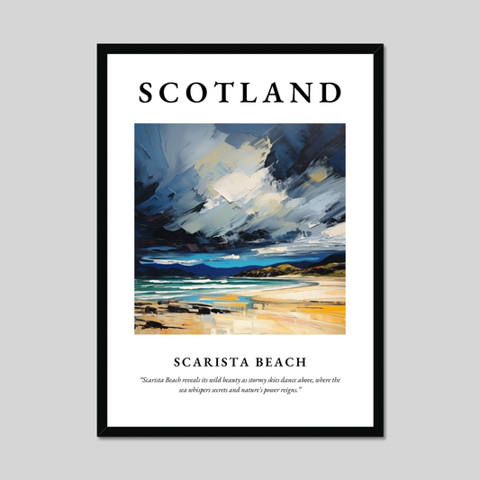 Poster of Scarista Beach, Scotland.