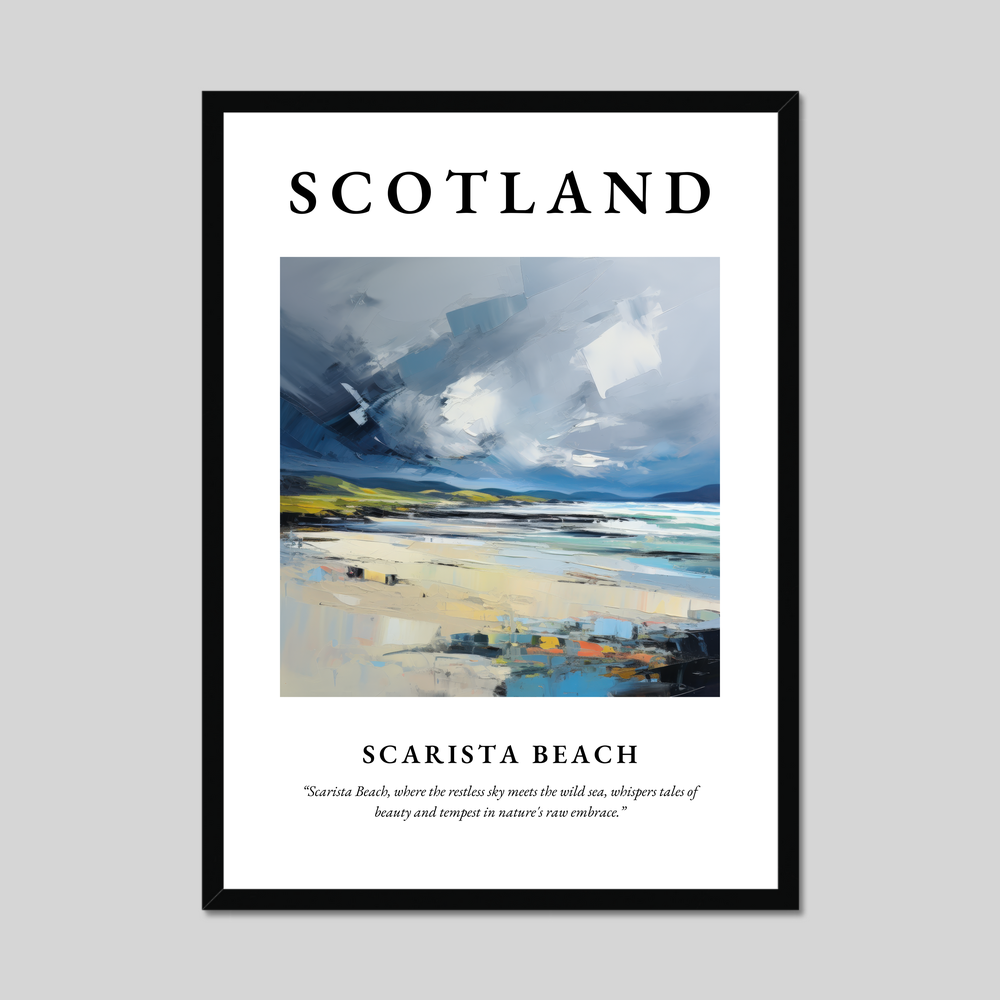 Poster of Scarista Beach, Scotland.