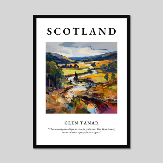 Poster of Glen Tanar, Scotland.