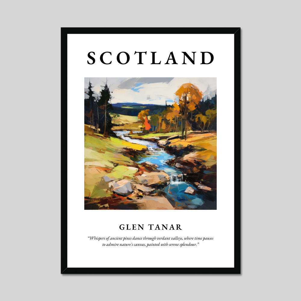 Poster of Glen Tanar, Scotland.