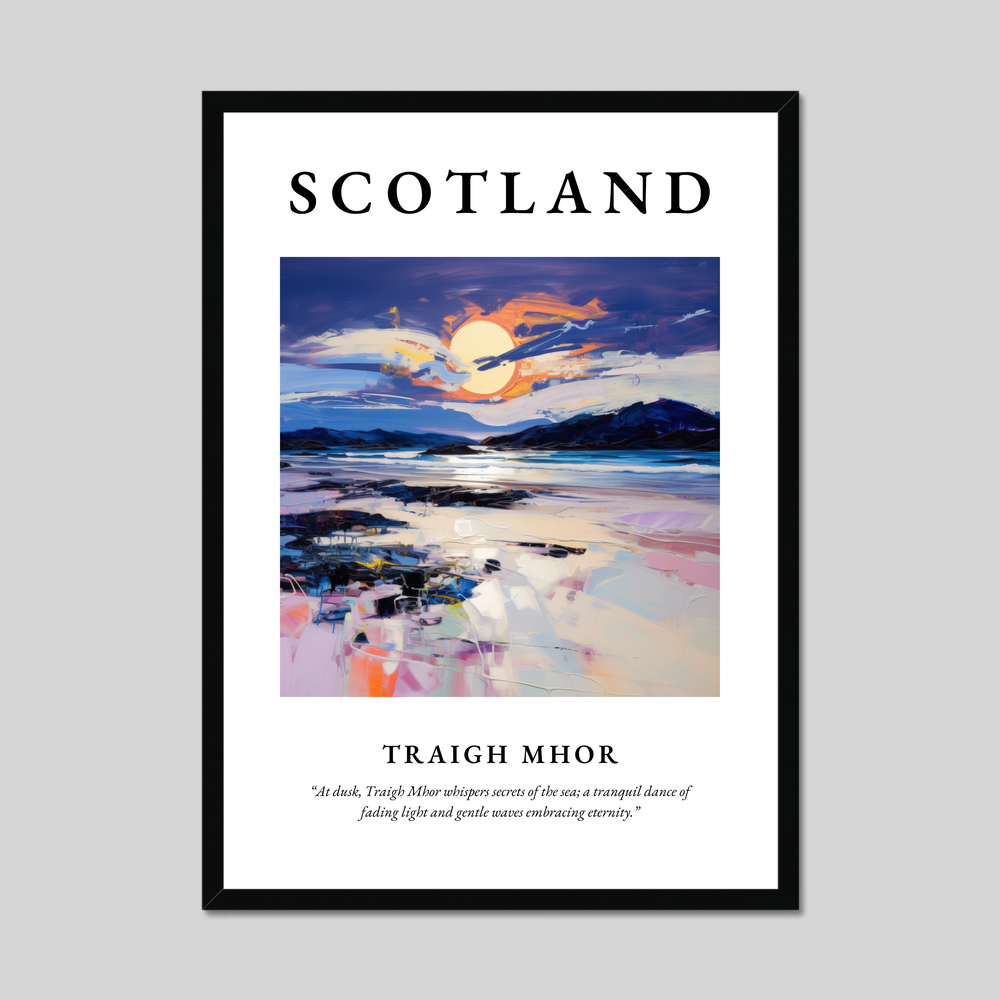 Poster of Traigh Mhor, Scotland.