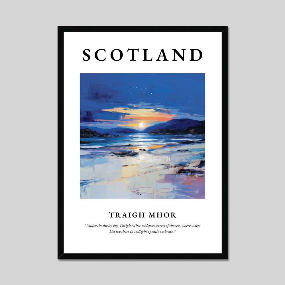 Poster of Traigh Mhor, Scotland.