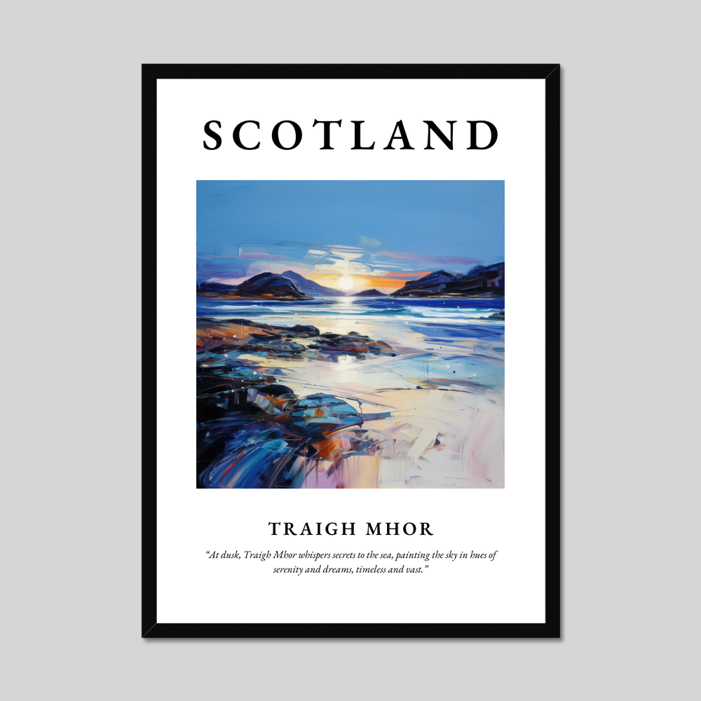 Poster of Traigh Mhor, Scotland.